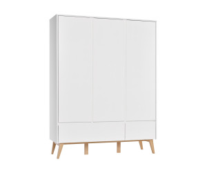 Armario de ropa con 3 puertas (Colección Classy)